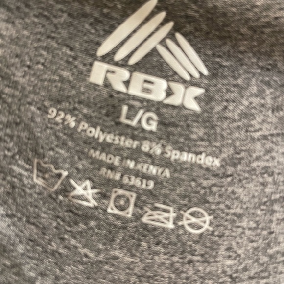 RBX workout tanks (pink and grey). Both size large - Picture 3 of 4